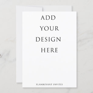 5"x7" Invitations & Cards