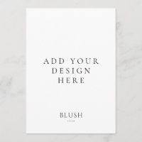 5"x7" Menu Card Printing