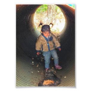 5"x7" Photo Print Quinn-Kitty-Culvert