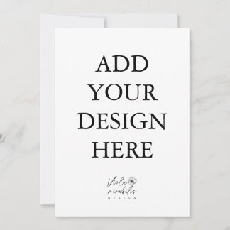 5"x7" Portrait Card Printing