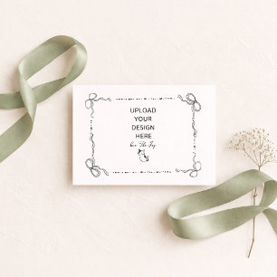 5 x 3.5" Landscape Enclosure Card