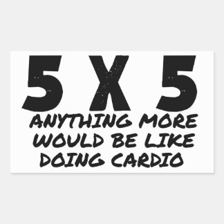 5 x 5 rectangular sticker