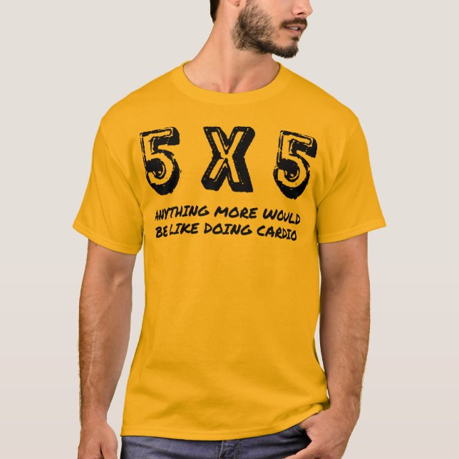 5 x 5 T-Shirt (Front)