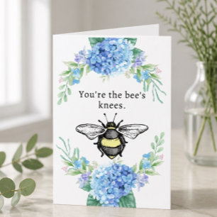 5" x 7" Bee's Knees Greeting Card