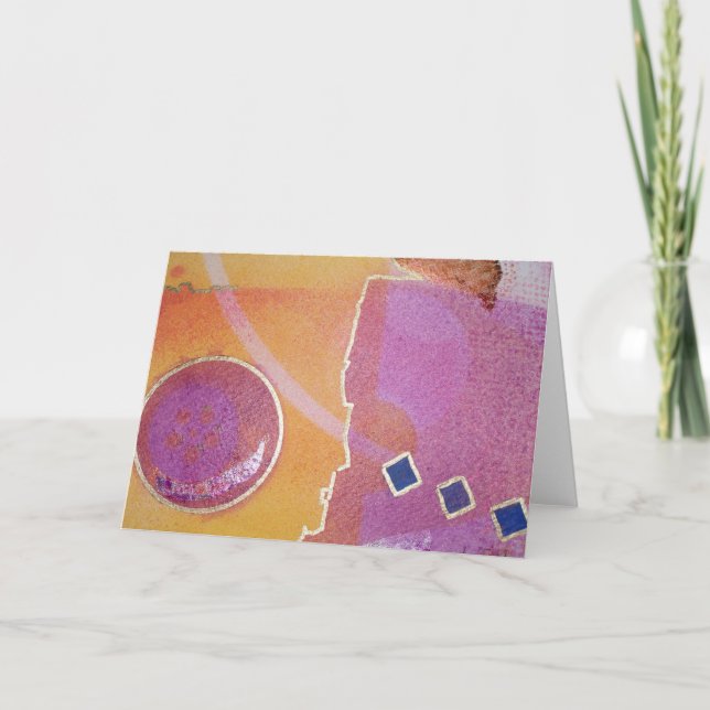 5 X 7 blank greeting card with envelope (Front)