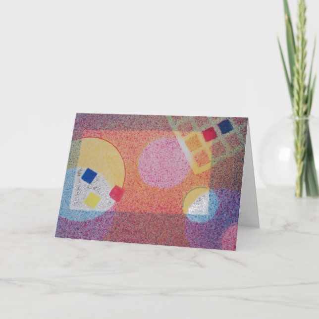 5 X 7 blank greeting card with envelope (Front)