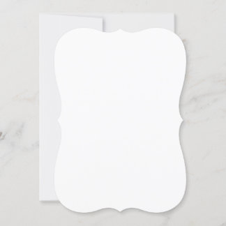 5" x 7" Bracket Style Wedding Thank You Card