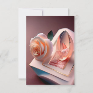 5" x 7" Flat Save The Date Card