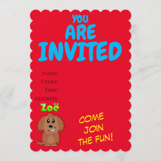 5" x 7" Invitation / Flat Card