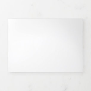 5" x 7" Trifold Letter Fold Holiday Card