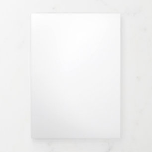 5" x 7" Trifold Letter Fold Holiday Card