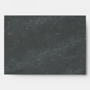 5 x 7 Vintage Black Chalkboard Return Address Enve Envelope