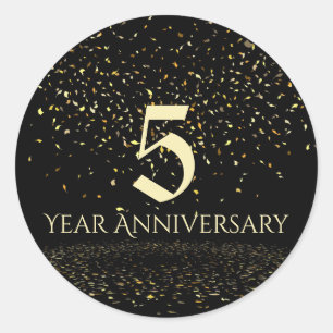 5 Year Anniversary Envelope Seal