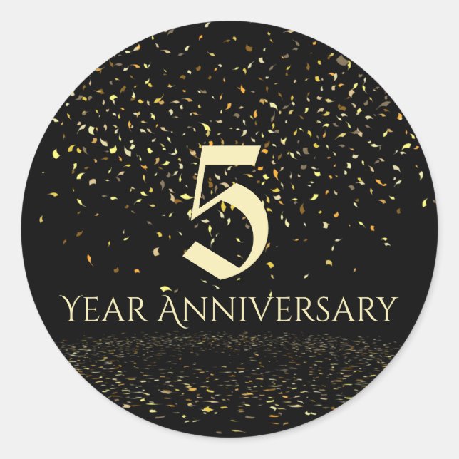 5 Year Anniversary Envelope Seal (Front)