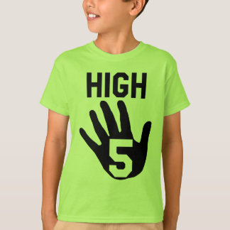 5 Year Old Birthday "High 5" T-Shirt