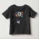 5 Year Old Birthday Planets Astronaut 5th Birthday Toddler T-Shirt<br><div class="desc">A nice space themed 5th birthday party design for boys,  toddler and kids,  son,  daughter,  nephew or grandson,  turning 5 year old and loves astronauts,  space exploration,  astronomy,  planets and galaxies.</div>