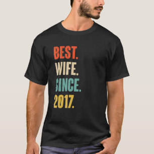 5 Year Wedding Anniversary For Her   Best Wife Sin T-Shirt
