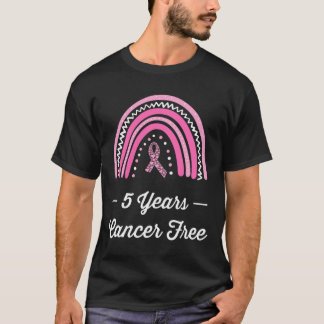5 Years Breast Cancer Free Survivor Long Sleeve T-Shirt