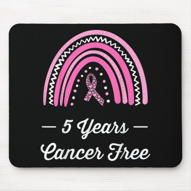 5 Years Breast Cancer Survivor  Mouse Pad (Front)