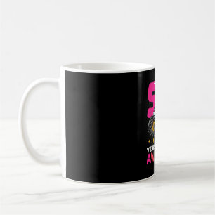 5 Years Old Unicorn Riding Monster Truck 5th Birth Coffee Mug