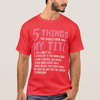 5hings You Should Know About Myiti Funny Grandma r T-Shirt