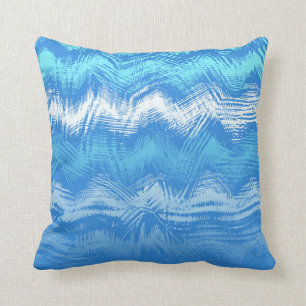5in1 (see description) Wave Pattern Blue Cushion 3