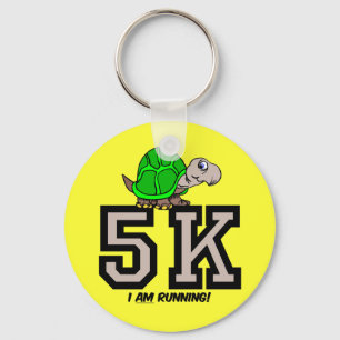 5K runner Key Ring