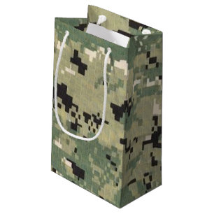 5lx3wx8.5h Small Gift Bag Navy Type III Three Digi