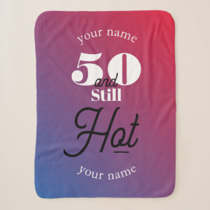5O and still hot Sherpa Blanket