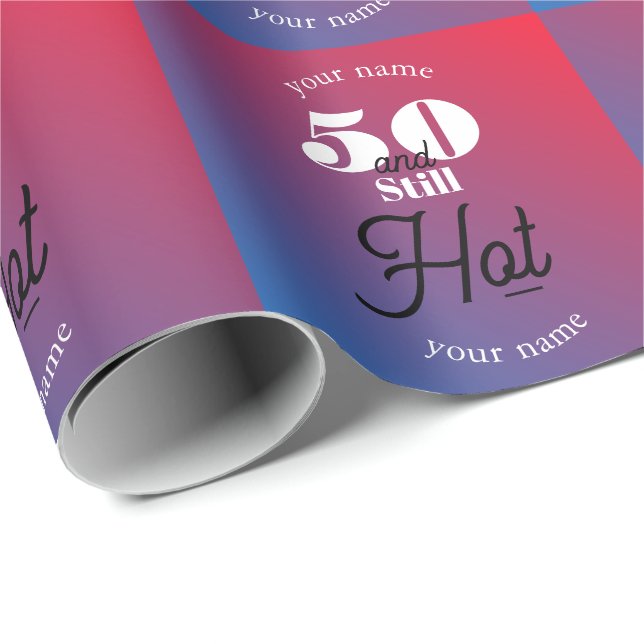 5O and still hot Wrapping Paper (Roll Corner)