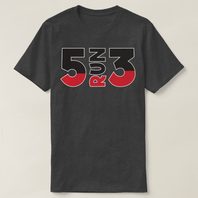 5Run3 UC Style T-Shirt (Design Front)