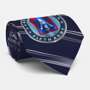 5th Army “ARMY NORTH” Tie