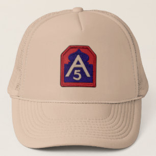 5th Army Veterans Vets patch Hat