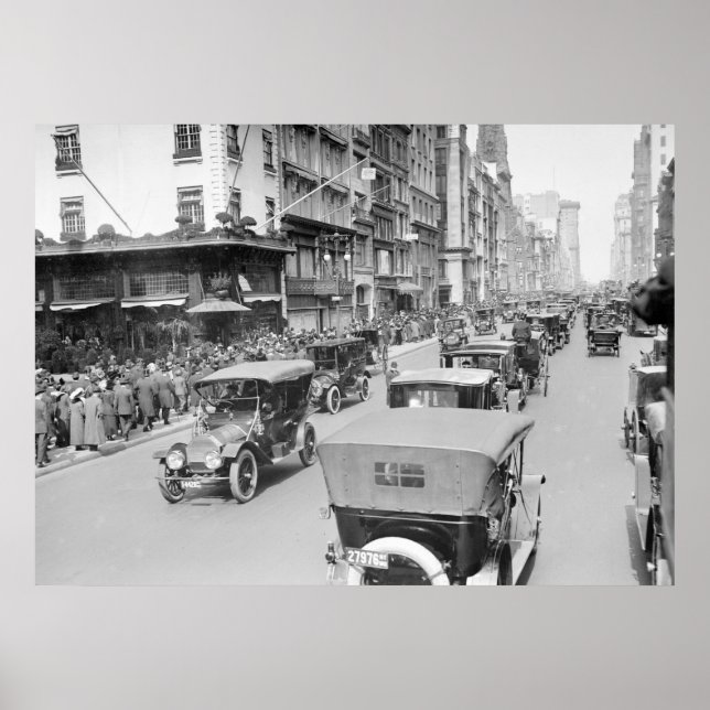 5th Avenue Easter, 1910 Poster (Front)