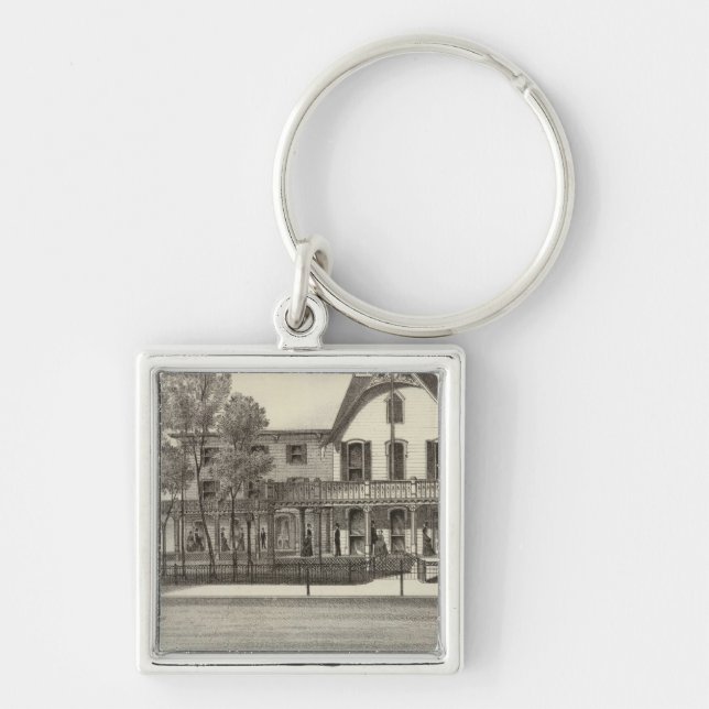 5th Avenue House, Ocean Beach, NJ Key Ring (Front)