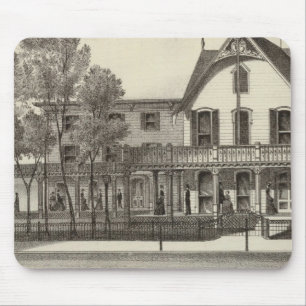 5th Avenue House, Ocean Beach, NJ Mouse Pad