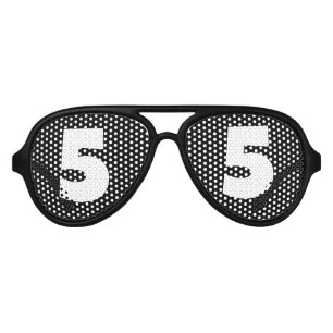 5TH BIRTHDAY age 5 PARTY kids SUNGLASSES