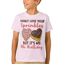 5th Birthday Doughnut Theme Funny Quote
