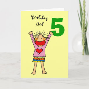 5 Year Old Birthday Cards | Zazzle.com.au
