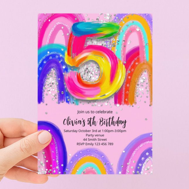 5th Birthday Invitation (Creator Uploaded)
