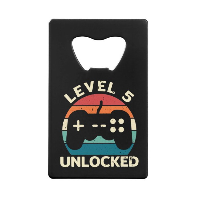 5th Birthday Level 5 Unlocked (Front)