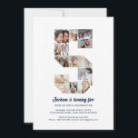5th Birthday Number 5 Custom Photo Collage Invitation<br><div class="desc">Celebrate your little one's momentous 5th Birthday with this cute invitation. It's a personalised photo collage invite that allows you to create a truly unique and memorable design. This customisable template lets you insert your own cherished photos, capturing the precious moments of your baby's year. This invitation is perfect for...</div>