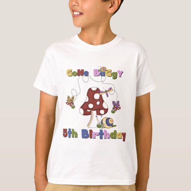 5th Bug Birthday Tshirts and Gifts (Front)