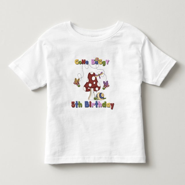 5th Bug Birthday Tshirts and Gifts (Front)