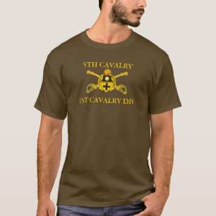 5TH CAVALRY REGIMENT 1ST CAV DIV T-SHIRT