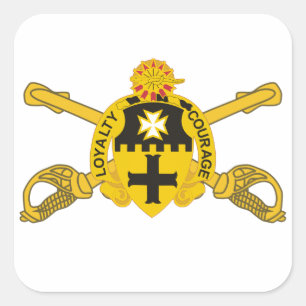 5TH CAVALRY REGIMENT DUI/CROSSED SABERS STICKERS
