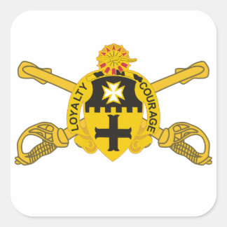 5TH CAVALRY REGIMENT DUI/CROSSED SABERS STICKERS