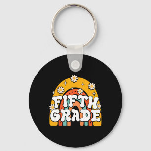 5th Fifth Grade First Day School Back To School Te Key Ring