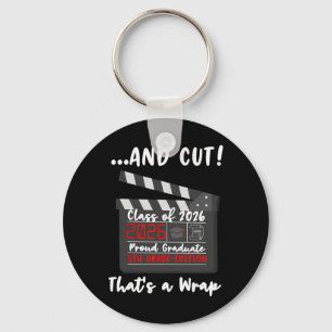 5th Grade 2026 Last Day End Of School Graduation F Key Ring