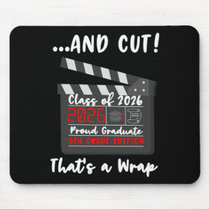 5th Grade 2026 Last Day End Of School Graduation F Mouse Pad